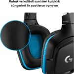 Logitech G432 7.1 Surround Siyah Gaming Kulaklık (981-000770) - Görsel 5