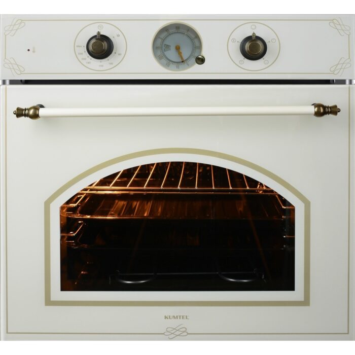 Kumtel Rustik Bej Emaye Ankastre Set   ( LX-410BF - B66-SF2(AT)(4PRO) - Dp6-Rbg ) - Görsel 4