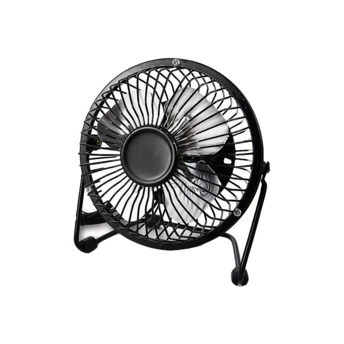 110000187705383.jpg Robeve Masa Üstü USB Fan Soğutucu Vantilatör Klima USB Girişli Metal Serinletici Fan Vantilatör Masaüstü - Görsel 1