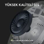 Logitech G G435 LIGHTSPEED Kablosuz Oyuncu Kulaklığı - Siyah - Görsel 4