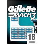Gillette Mach3 Yedek Tıraş Bıçağı 18'li