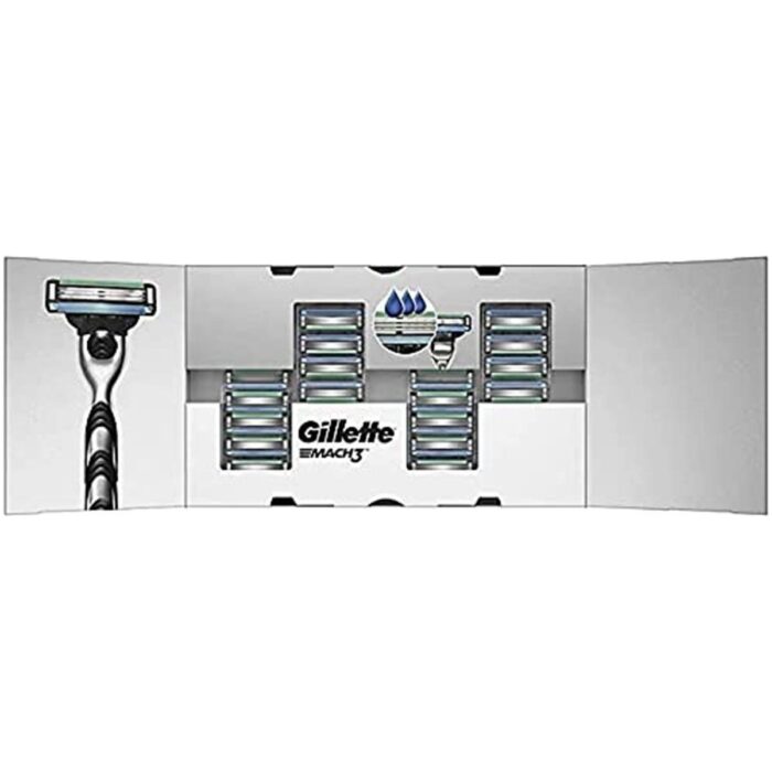 Gillette Mach3 Yedek Tıraş Bıçağı 18'li - Görsel 2