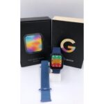 Pazariz G68L 6s Akıllı Saat Yan Tuşlar Aktif Uygulama – Çift Kordon Mavi