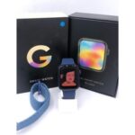 Pazariz G68L 6s Akıllı Saat Yan Tuşlar Aktif Uygulama – Çift Kordon Mavi - Görsel 2