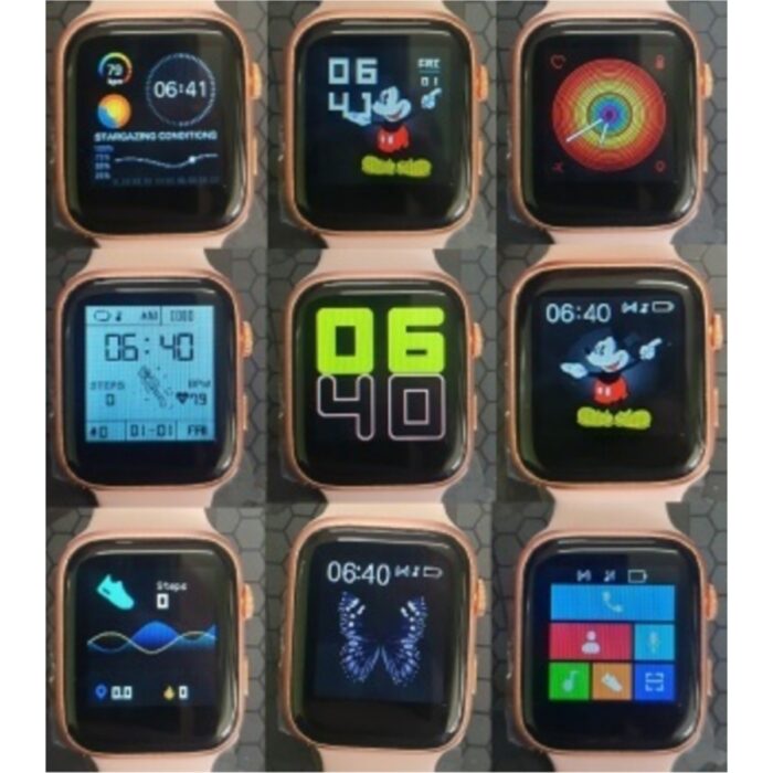 Pazariz T500 Akıllı Saat Ios/android Uyumlu Samrt   Pembe - Görsel 3