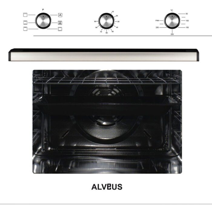 Alveus Ecoplus Beyaz 3'lü Ankastre Set (AD07-A10-AF860) - Görsel 2