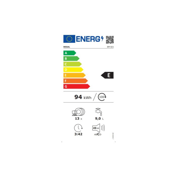 Regal BM 821 8 Programlı Bulaşık Makinesi - Görsel 2
