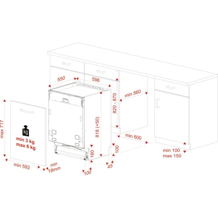 Teka Dfı 46700 Ttm Bulaşık Makinası - Görsel 2