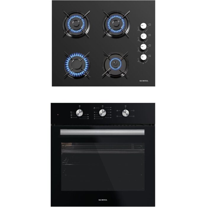 110000232383735.jpg Kumtel Siyah 2 Li Set (B66-SF2(MT) + KO-40TAHDF) - Görsel 1