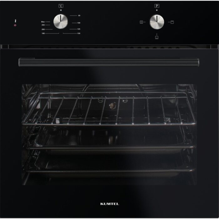 Kumtel Siyah Basic Ankastre Set (B66 S2 + M6-40BF + DP6-S) - Görsel 4