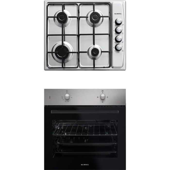 Kumtel Inox Ankastre 2 Li Set (Fırın-Ocak) - Görsel 1