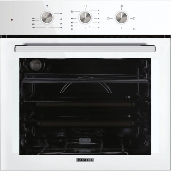 Kumtel Beyaz Aspiratörlü Dizayn Ankastre Set (B66-S2 (MT) + KO-40TAHDF + DS6-905W) - Görsel 4