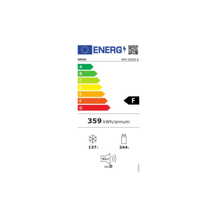 Regal NFK 54020 E 481 lt No-Frost Buzdolabı - Görsel 3
