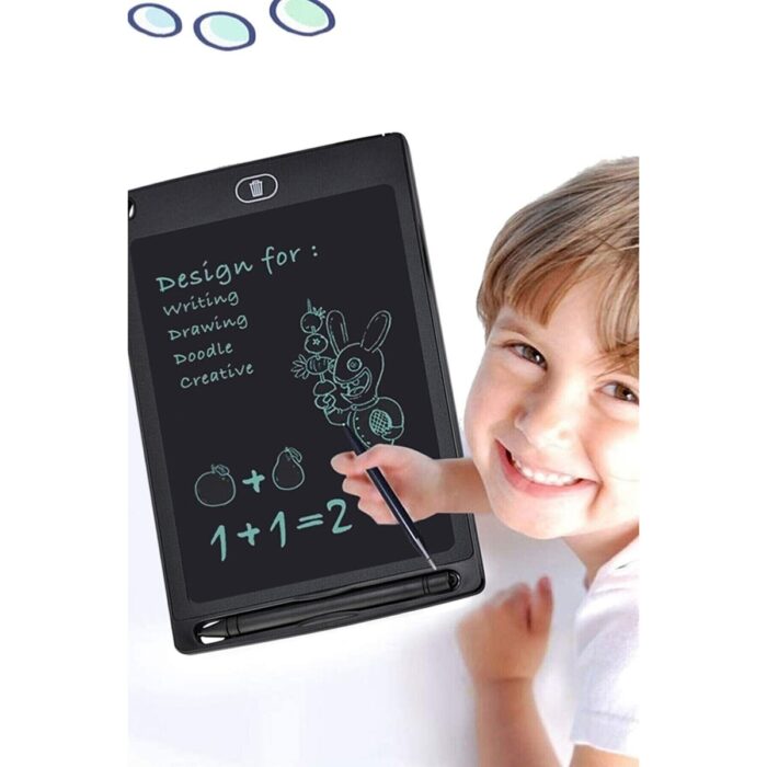 Lisa Butik Grafik Çocuk Yazı Tahtası Çizim Tableti 8.5 Inç Eğitici Etkinlik Dijital Ekran - Görsel 2