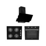 Alveus Siyah Ecoplus 3'lu Ankastre Set (AD07-A10-AF860)