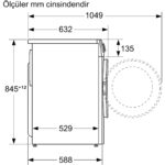 Bosch WGA244X0TR Serie 4 9 kg 1400 Devir Çamaşır Makinesi - Görsel 4