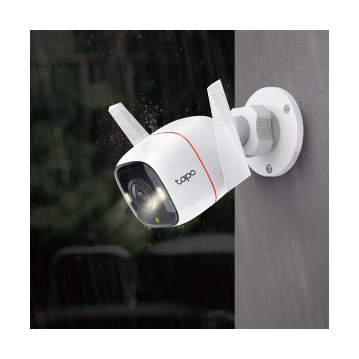 TP-Link Tapo C320WS | Dış Mekan Wi-Fi Güvenlik Kamerası | 2K 4MP QHD | Hareket Algılama | IP66 Su Geçirmez | 30m Starlight Gece Görüşü | Çift Yönlü Ses | Sesli ve Işıklı Alarm | Bulut/Yerel Depolama - Görsel 2