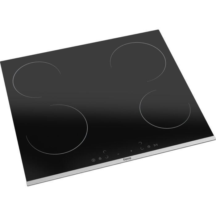 Ferre Ms261 Vitroseramik Siyah Elektrikli Ocak 60 Cm - Görsel 2