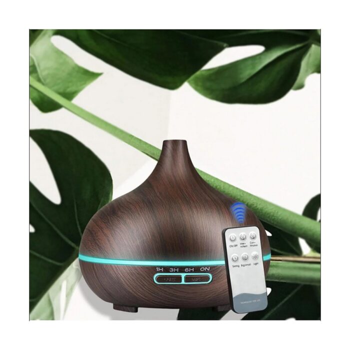 Vothoon Hava Nemlendirici 7 LED Işıklı Aromatik Oda Kokusu  550 ml Kahve Aroma Difüzörü Buhar - Görsel 4