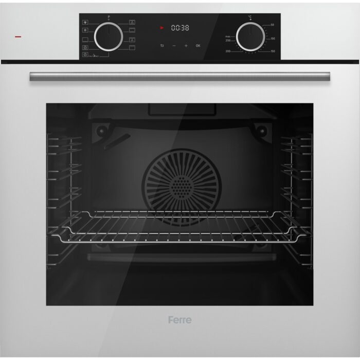 Ferre Fryart Cs Serisi Beyaz Ankastre Cam Set (D064 + CS206 + XE63CB) - Görsel 4