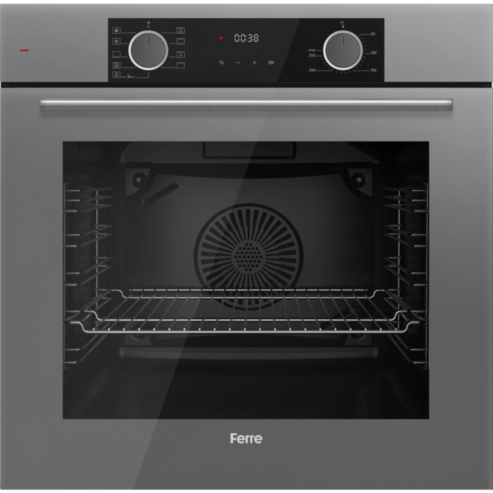 Ferre Fryart Cs Serisi Gri Ankastre Cam Set (D065 + CS208 + XE63CPR) - Görsel 4