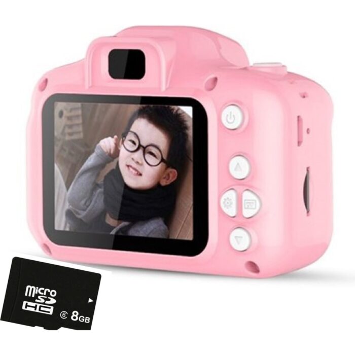 Ozmik Mini 1080P Çocuklar Için Dijital Fotoğraf Makinesi 4gb Sd Kartlı Hdoyunyüklü - Görsel 2