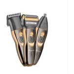 Jasper Jpr-2020 3 Başlıklı Saç Sakal Epilasyon öncesi Tıraş Makinası Profesyonellerin Tercihi - Görsel 2