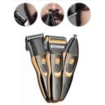 Jasper Jpr-2020 3 Başlıklı Saç Sakal Epilasyon öncesi Tıraş Makinası Profesyonellerin Tercihi - Görsel 3