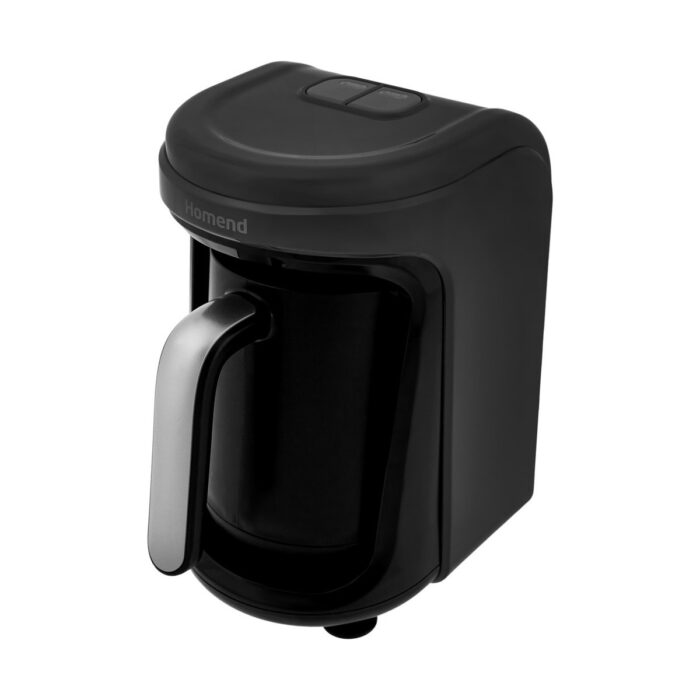 Homend Pottoman Milk in 1873H Sütlü Türk Kahve Makinesi Siyah Metal - Görsel 3