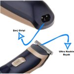 Modanlı Turbo 4x4 TR-650 Profesyonel Saç Sakal Tıraş Makinesi - Görsel 3