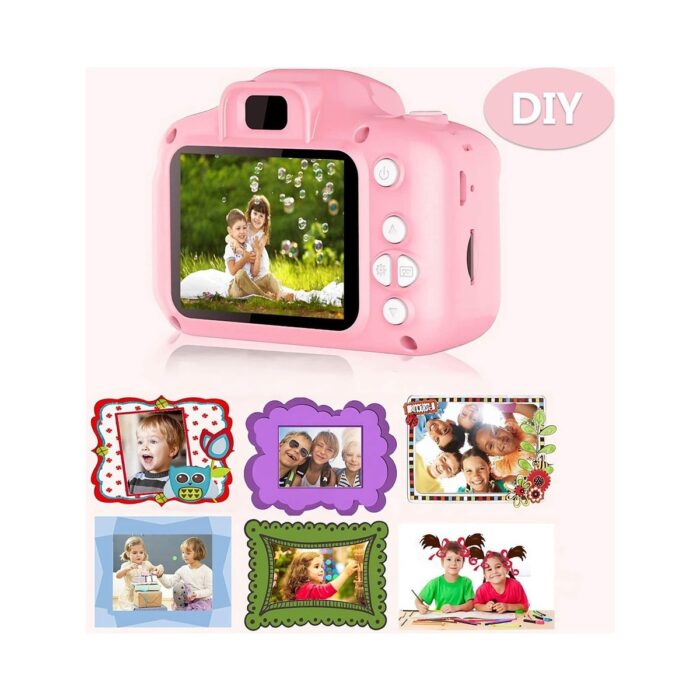 Teknomila Mini Hd 1080P Çocuk Dijital Fotoğraf Makinesi Hd Oyunlu - Görsel 2