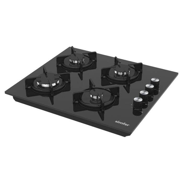 Simfer 3046 Siyah Ankastre Ocak - Görsel 1