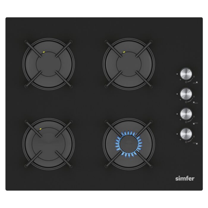 Simfer 3046 Siyah Ankastre Ocak - Görsel 2