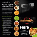 Ferre Fryart Cs Serisi Siyah Ankastre Cam Set (D063 + CS205 + XE63CS) - Görsel 5