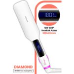 Goldmaster Dıamond Dijital Ekranlı Turmalin Seramik Keratin Geniş Plakalı Saç Düzleştirici BY-5107 - Görsel 3