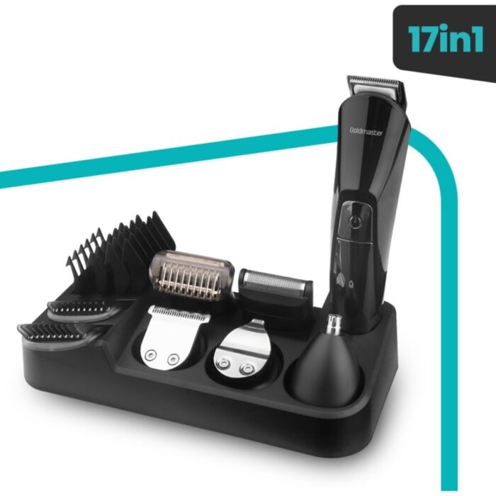 Goldmaster Mega 17 In 1 Erkek Bakım Seti Paslanmaz Çelik Bıçaklı 120 Dk Kablolu Kablosuz Kullanım - Görsel 2
