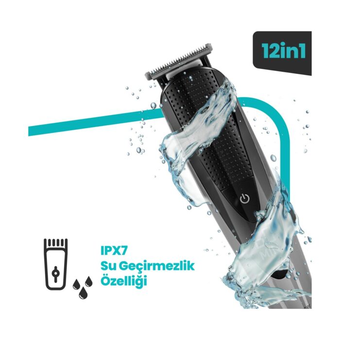 Goldmaster Drive Tıraş Makinesi 12 In 1 GM-8146 - Görsel 3