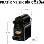 Nespresso İnissia D40 Kahve Makinesi,Black - Görsel 2