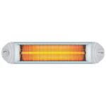 Awox Ecotec 2500W Infrared Elektrikli Isıtıcı – Termostatlı Isı Kontrolü, Alüminyum Gövde, Açık ve Kapalı Alan Kullanımı