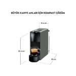 Nespresso C30 Essenza Mini Kahve Makinesi,Gri - Görsel 2