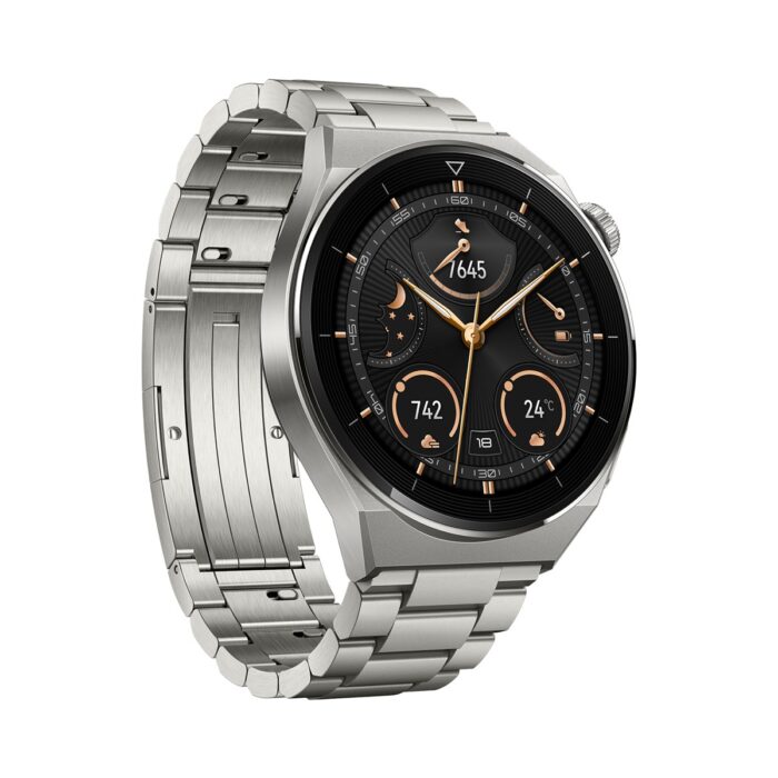 Huawei Watch Gt3 Pro 46MM Titanyum Kasa - Titanyum - Görsel 2
