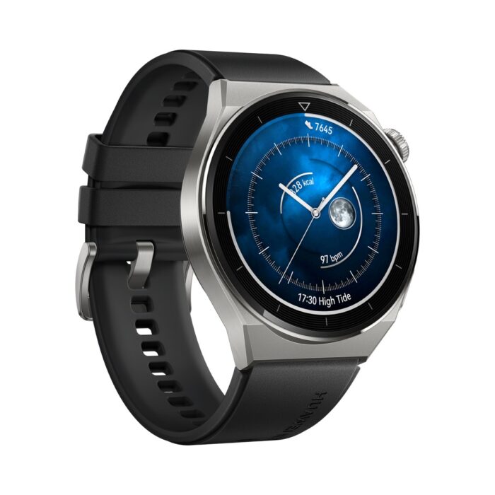 Huawei Watch Gt3 Pro 46MM Titanyum Kasa - Siyah - Görsel 3