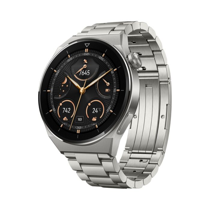 Huawei Watch Gt3 Pro 46MM Titanyum Kasa - Titanyum - Görsel 1