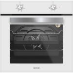 Silverline  Beyaz Cam Ankastre Set 3490 Oslo Beyaz Davlumbaz - CS5343W01 Ocak - BO65E1W01 Fırın - Görsel 4