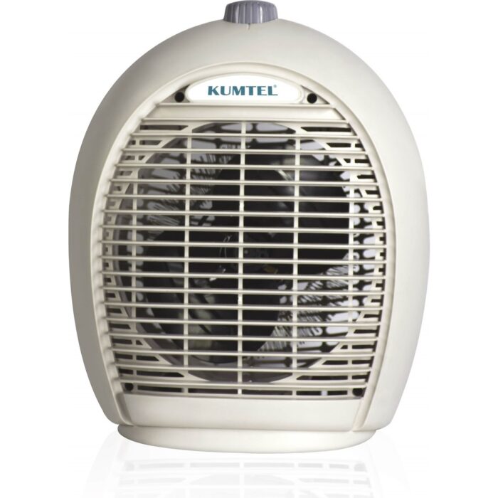 Kumtel Fanlı Isıtıcı ( Sıcak -Soğuk Fan ) Termostatlı 2000 W LX-6331 Bej - Görsel 2