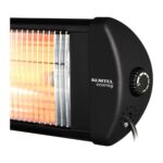 Kumtel 2500W Ecoplus Ayaklı Infrared Siyah Ufo Soba Ayak Hediyeli ( Ayak Dahil) - Görsel 3