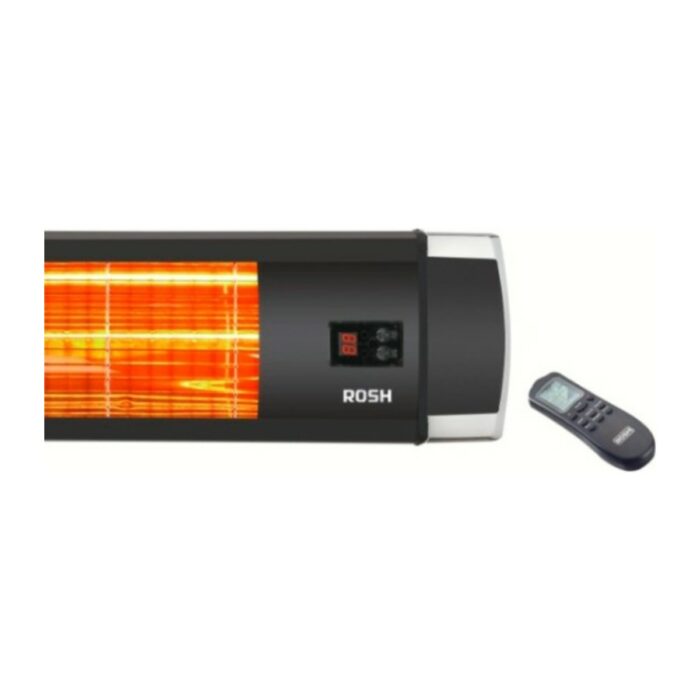 Rosh 25-UK 2500 W. 5kademelı loş ışıklı holojen dış mekan ısıtıcı - Görsel 2