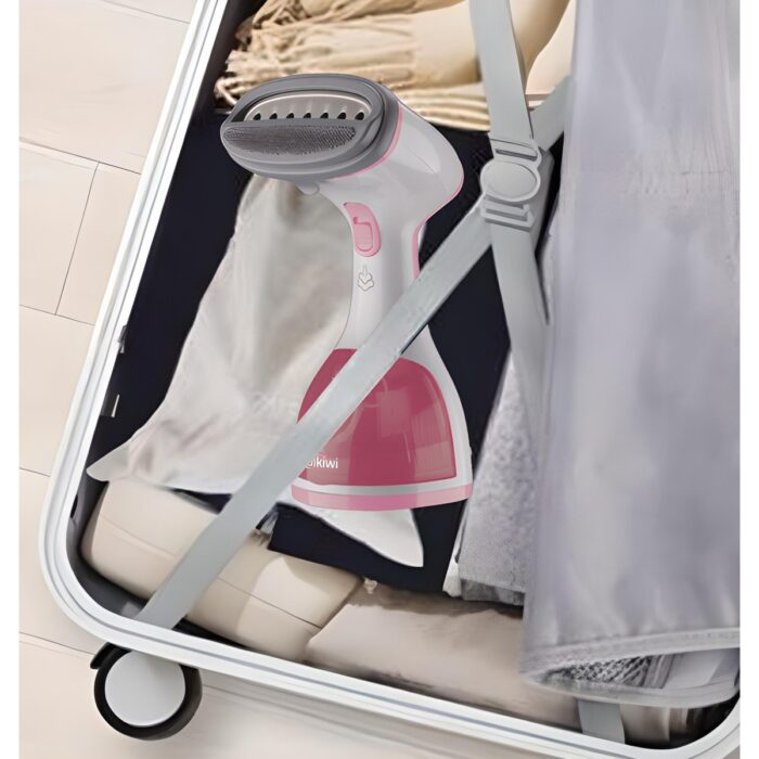 Kiwi Ksı 6450 Portatif Buharlı Kırışık Giderici Dikey Ütü 1200W - Pembe - Görsel 4