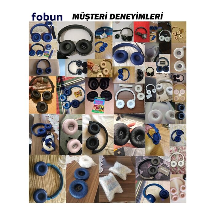 Fobun Jbl Kulaklık Pedi 450BT TUNE600 T500BT T450BT JR300BT Jbl Kulaklık Süngeri Kulaklık Yastığı - Görsel 2