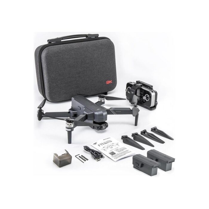 Sjrc F11 Pro Combo 4K Kameralı Drone Seti - 2 Batarya - 1.5 Km Menzil - 26 Dakika Uçuş Süresi + Çanta + Eıs Stabilizasyon - Görsel 3